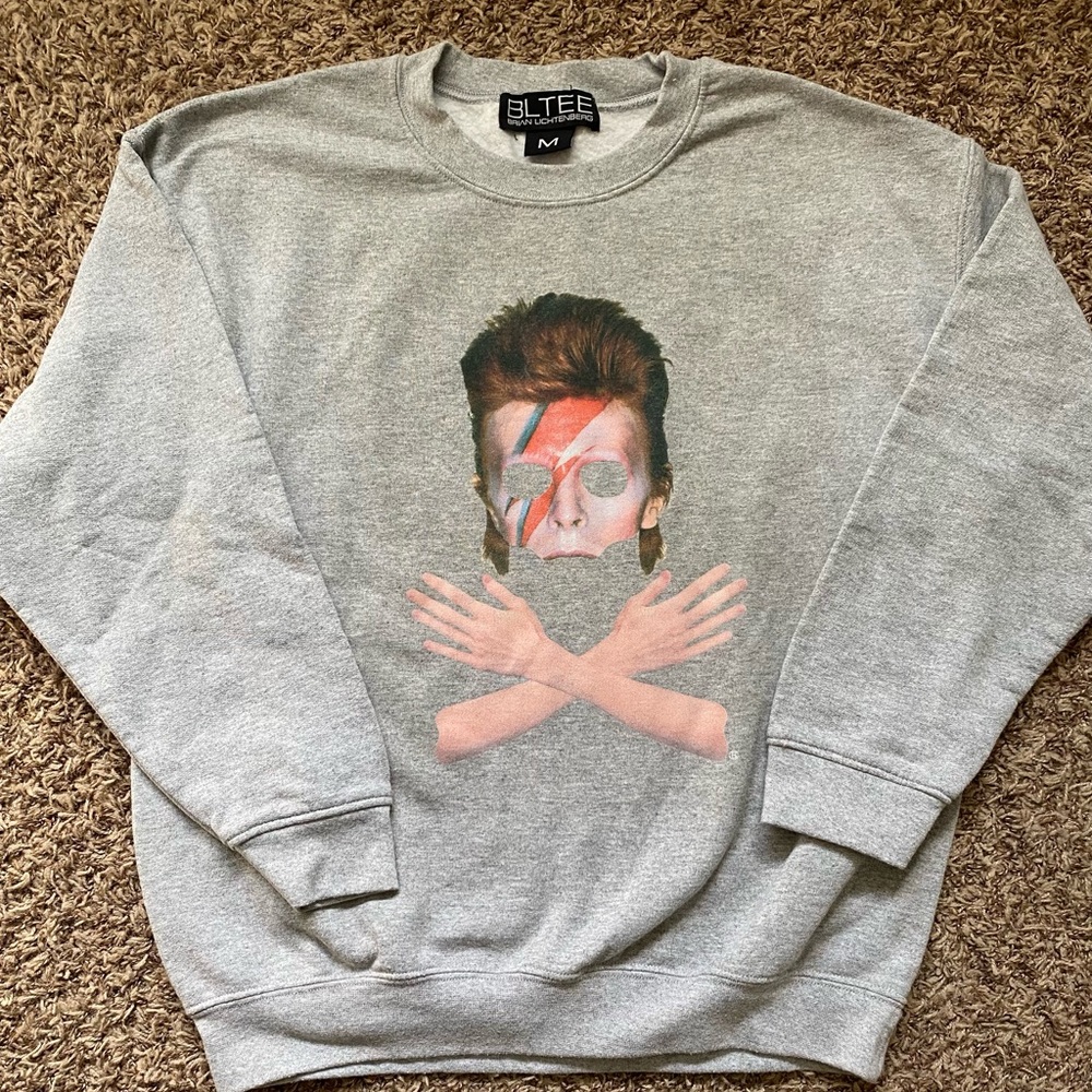 David Bowie sweatshirt size Medium
